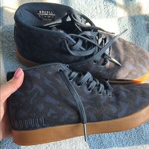 NOBULL High-Top Sneakers - Blue and Brown
